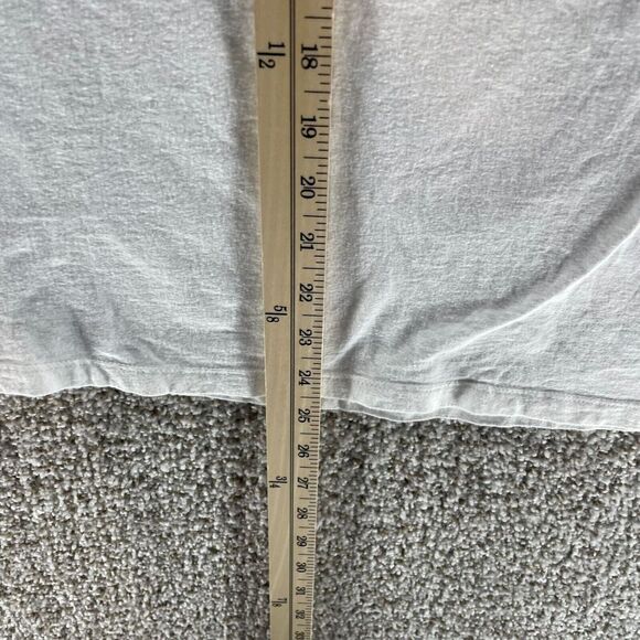 The Simpsons Shirt Adult Medium White Short Sleeve 2021 Fox Short Sleeve Mens - Picture 5 of 8